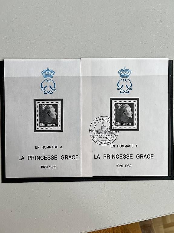 Tutti i francobolli: 2 Marken Grace Kelly – Usato da Basel venduto da pat_yp5k