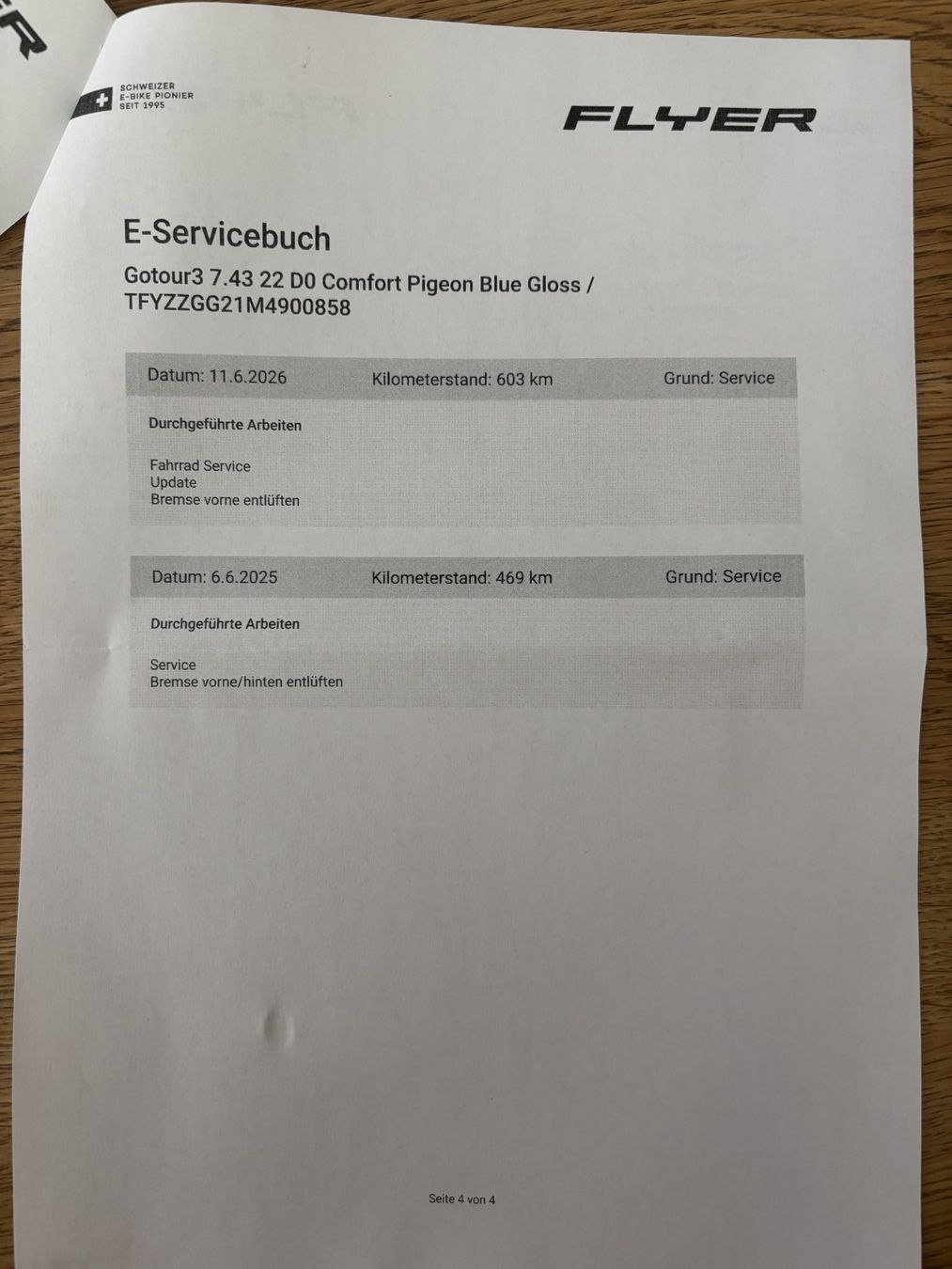 Flyer Velos: Flyer Gotour3 7.43, Grösse S/M – Gebraucht aus Zeihen von Chroeschmueller 5
