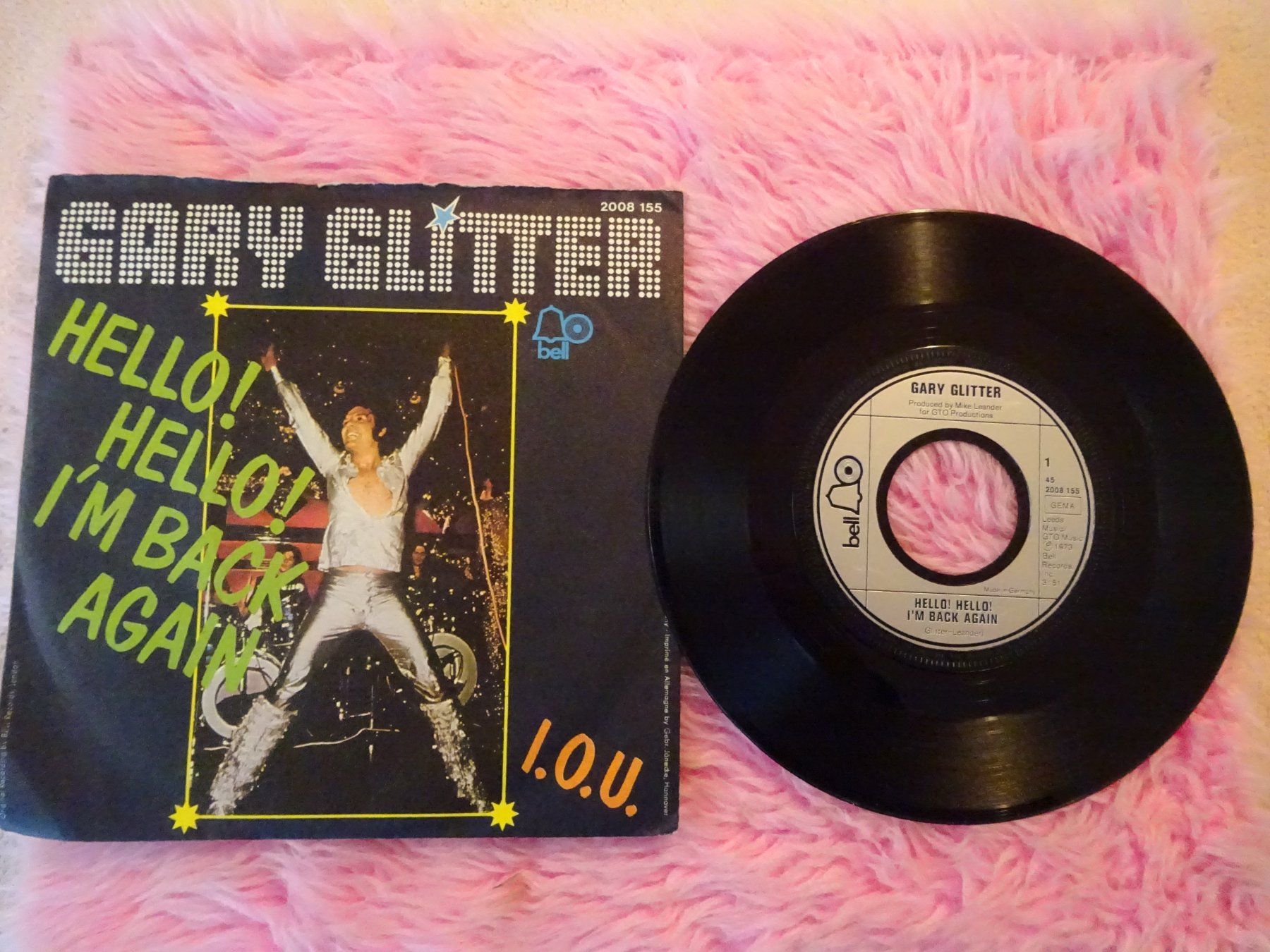 Dischi in vinile: GARY GLITTER ** 4 SINGLES ** GLAM ROCK TOTAL – Usato da Luzern venduto da xrayspex99 1