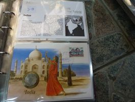 Münzbrief Indien