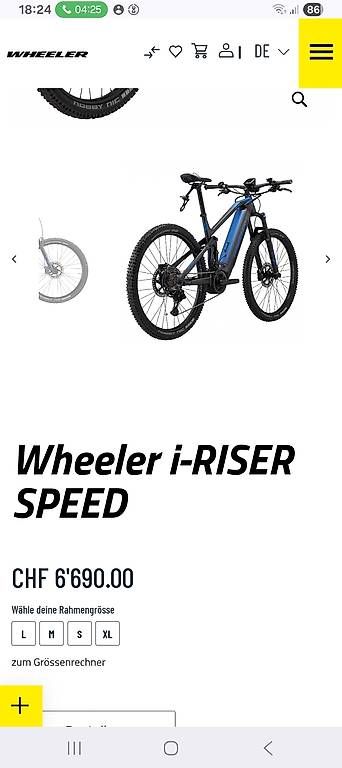 Biciclette: Wheeler fully 45km/h speed – Usato da Wangen an der Aare venduto da nicole-s 4