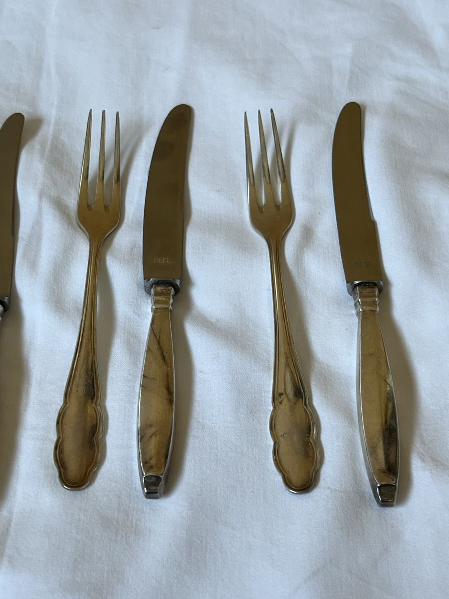 Bestecksets: Dessert Besteck versilbert – Gebraucht aus Münchenstein von Sozial_Labor_Brocki 3