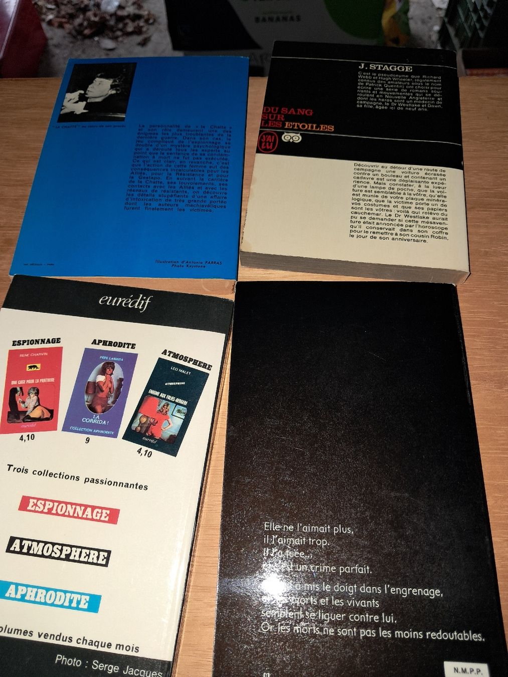 Libri: Lot de 4 divers romans – Usato da Le locle venduto da juliensaran 1