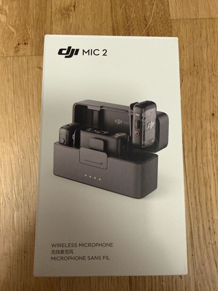 DJI Mikrofone: DJI MIC 2 kabelloses Mikrofonsystem mit Ladecase Neu  – Neu (gemäss Beschreibung) aus Davos Platz von Momi7
