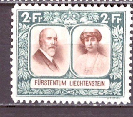 Tous les timbres: # 14 --- LIECHTENSTEIN POSTFRISCH – Neuf (Voir description) à Dübendorf par Piero2
