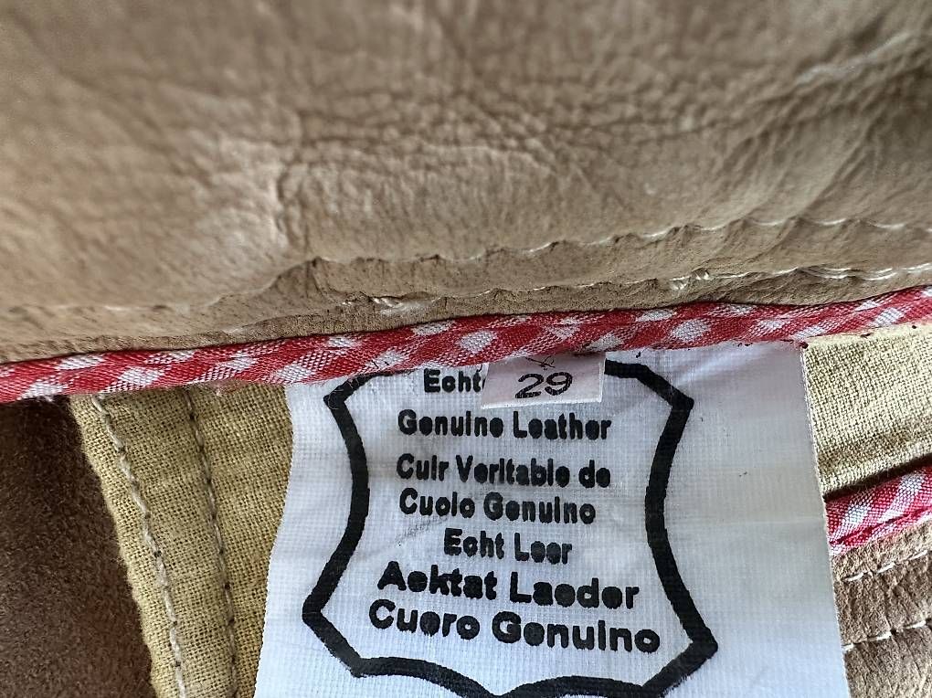 Pantaloni: Trachtenhose Leder – Usato da Thalheim venduto da Husaberg65 4