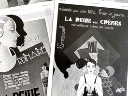 Reine des Crèmes - 4 alte Werbungen / Publicités 1930/32