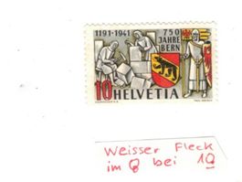 Abarten weisser Fleck bei 0 von 10 Schweiz