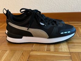Sneaker Puma schwarz/silber, Gr.37.5 - NEU