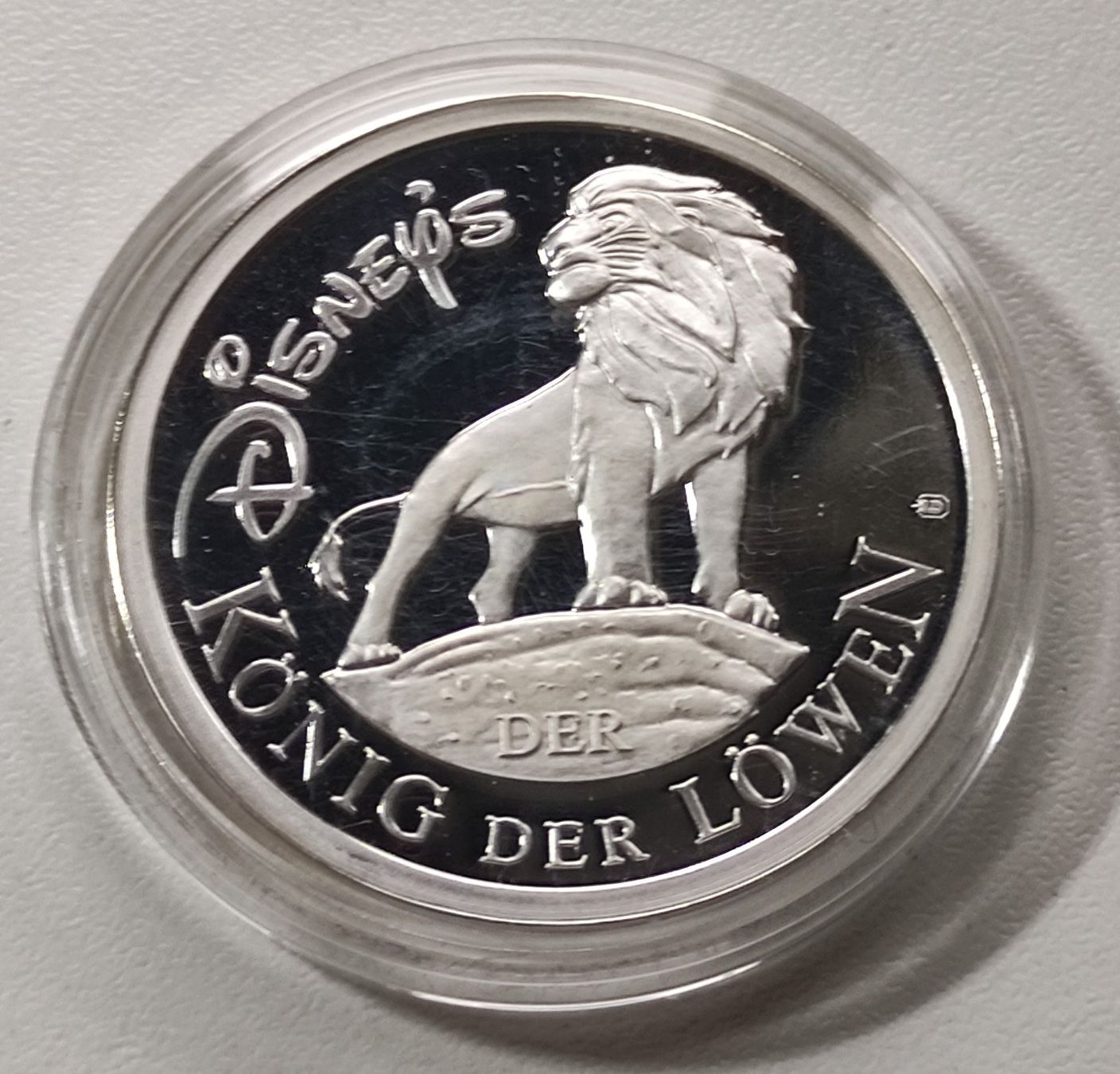Medaglie: Medaille König der Löwen "Simba" – Usato da Baar venduto da Maxlee75 1