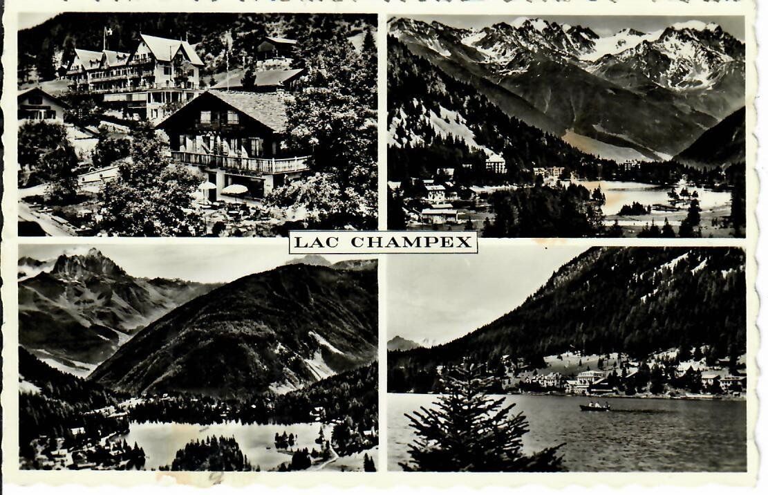 Ansichtskarten: Lac Champex – Gebraucht aus Hochdorf von Ziegel-16