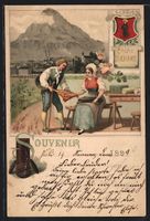 Litho Glaris, Cacao Suchard, Wanderer un