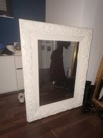 Edler Barock-Spiegel in Weiss (Neupreis CHF 750.–)