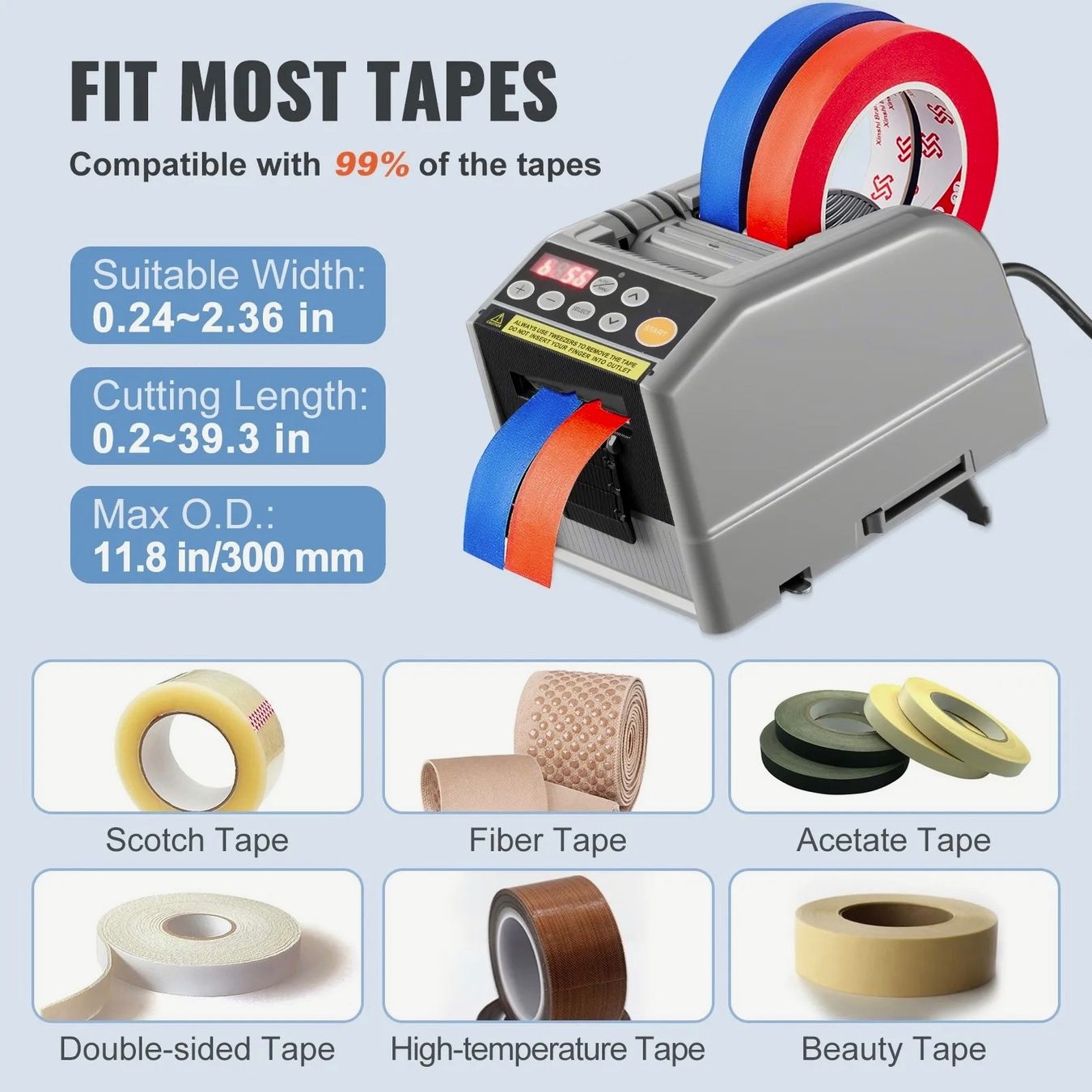 Tutte le macchine: Automatischer Klebebandspender elektrischer – Nuovo e nell'imballaggio originale da Bülach venduto da StoreInShop.com 2