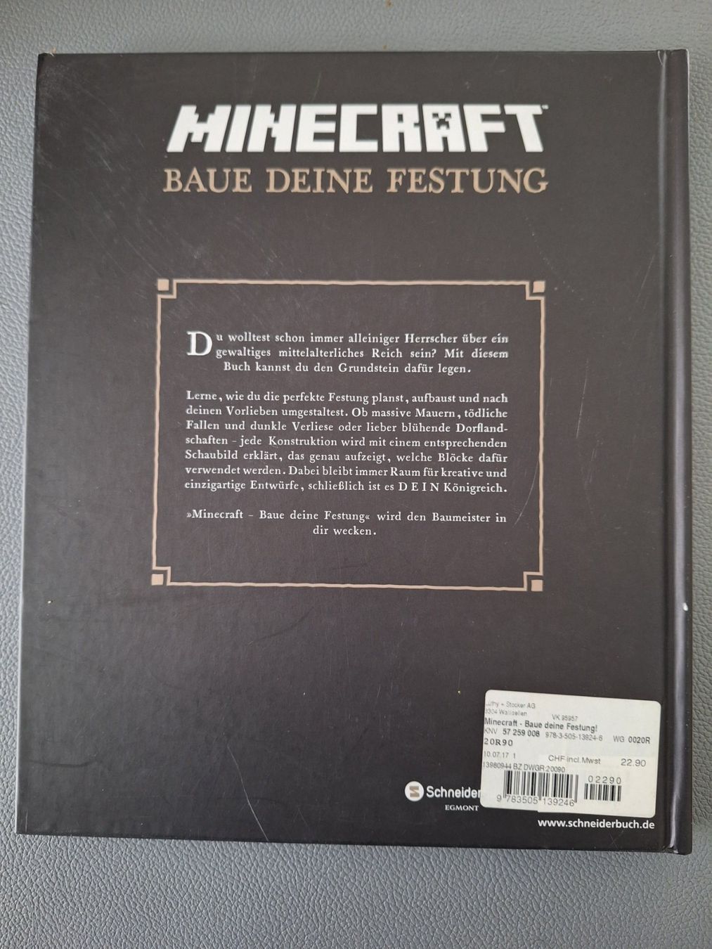 Libri: Minecraft "Baue deine Festung" – Usato da Dietlikon venduto da Pgm16 1