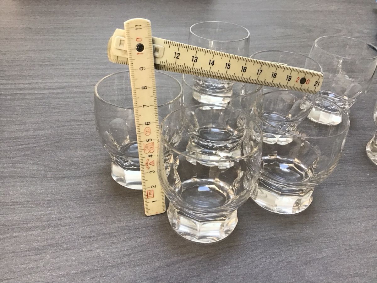 Verres: Verres à liqueur cristal – D'occasion à Plan-les-Ouates par Cassero 1