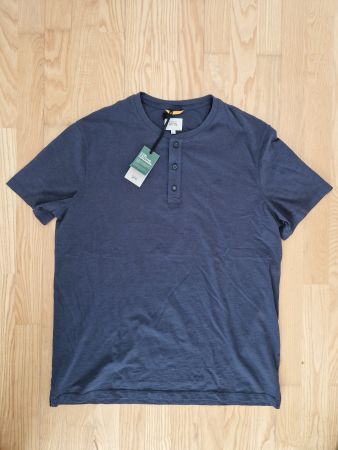 Camel Active Herren T-Shirt XL, neu mit Etikett, blau