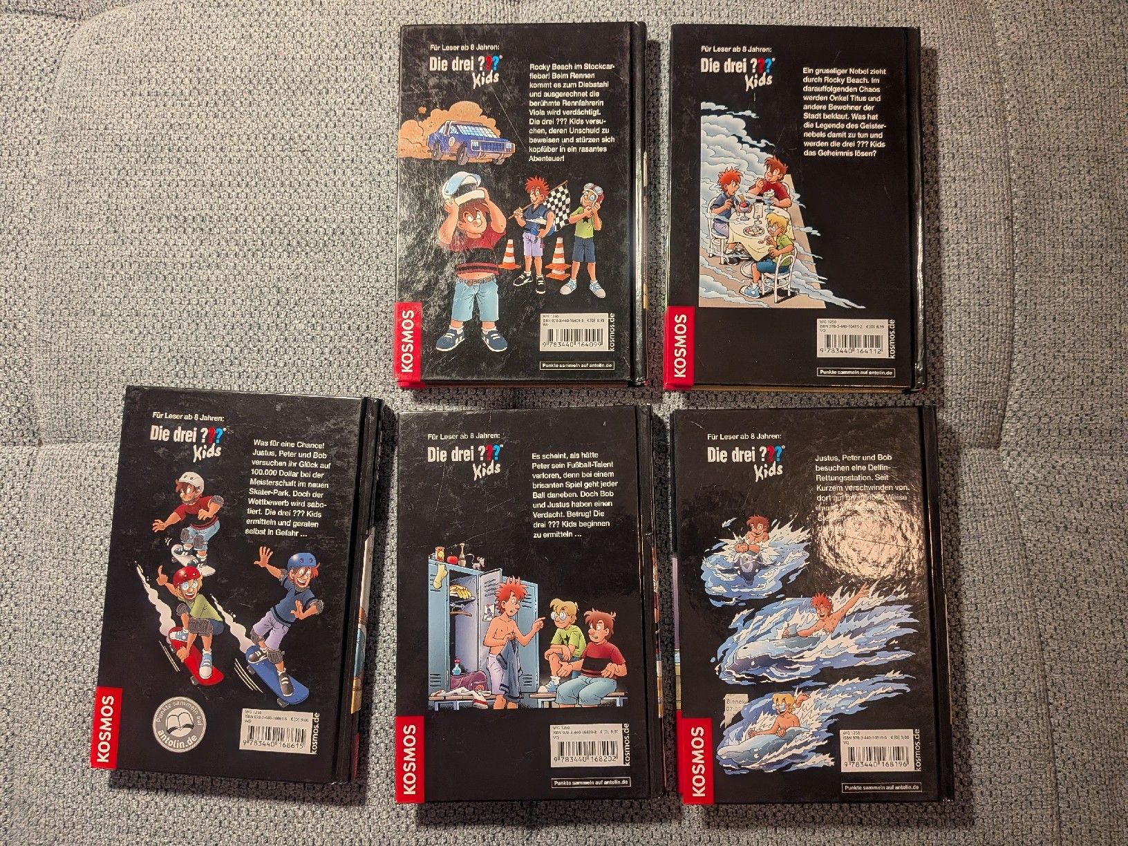 Libri: Die drei ??? Kids Bucher Set 80 bis 84 – Usato da Uster venduto da eleventhirtyeight 1