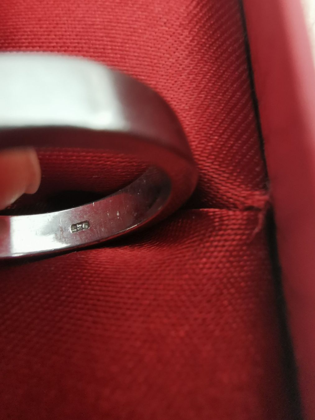 Ringe: SILBERRING 925 MIT ZIRCONIA, GR. 53, MATTIERT – Gebraucht aus Erlenbach ZH von alisamilana 4