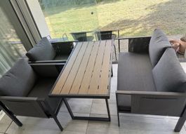 Gartenlounge 4-teilig