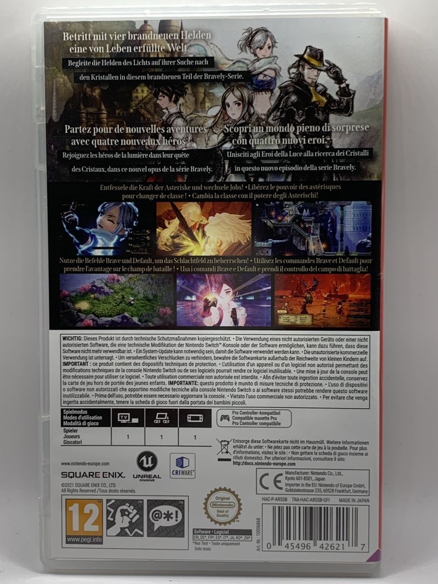 Nintendo Giochi: Bravely Default II - Nintendo Switch – Usato da Ostermundigen venduto da RG-Collector 1