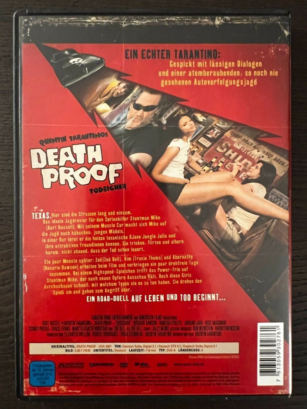 Tous les DVDs: Death Proof – D'occasion à Zürich par FilmFreunde 1