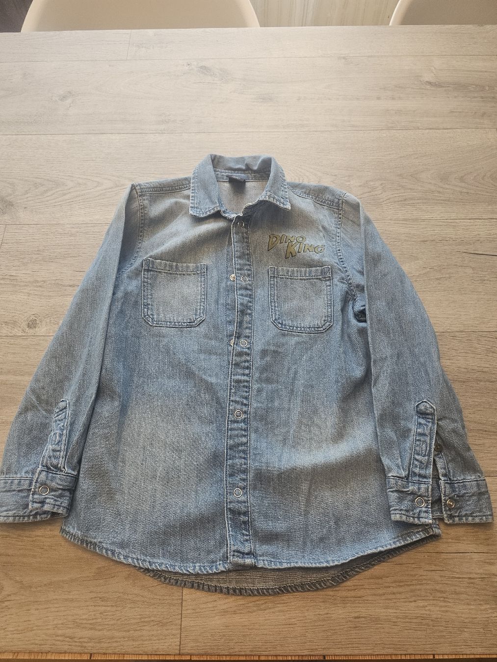 H&M Camicie, T-shirt & Polo: hemd gr 122 mit dino – Nuovo (secondo la descrizione) da Münchenbuchsee venduto da Kappa8