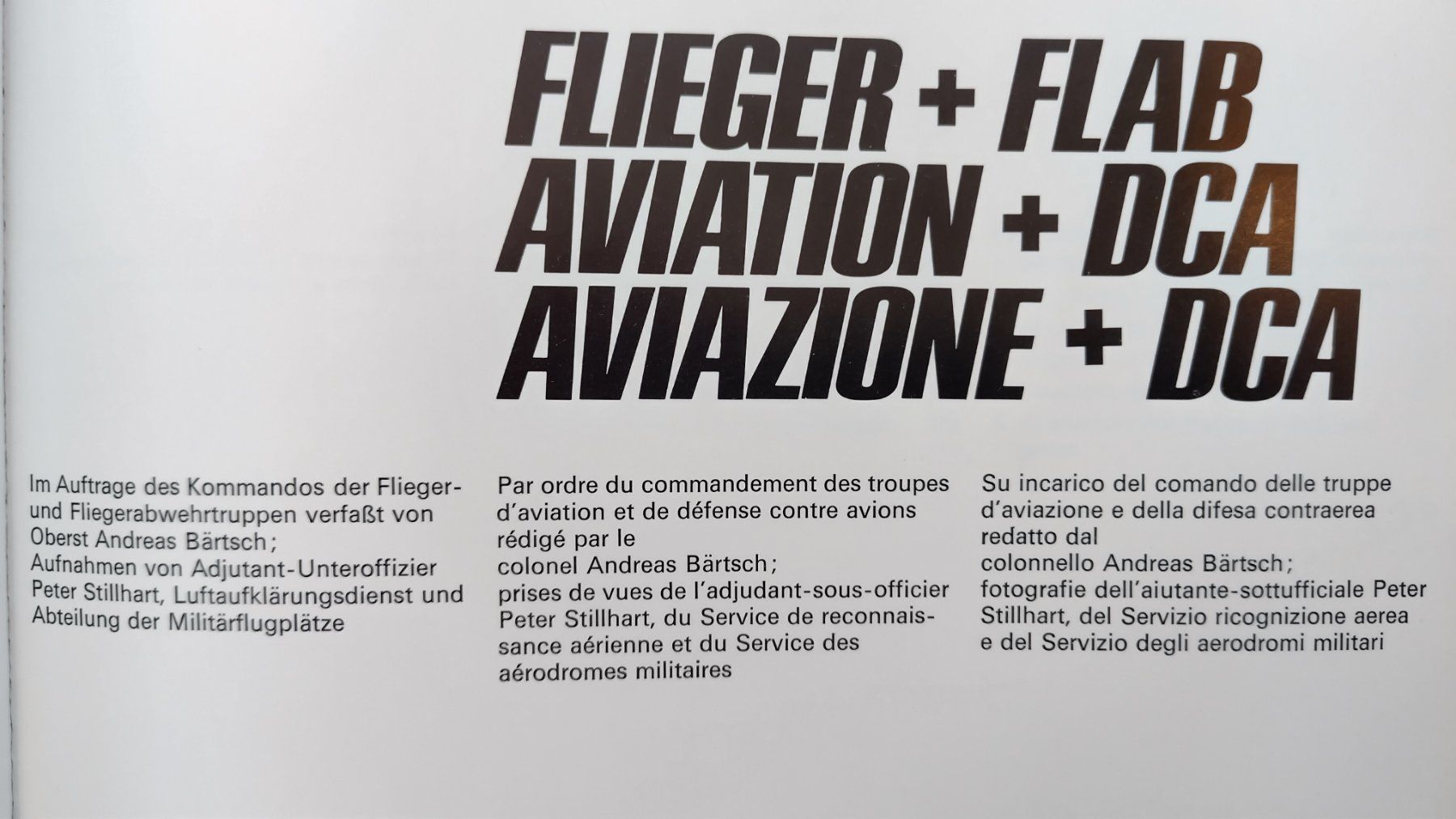 Libri: Flieger + Flab Aviation + DCA Schweizer Luftwaffe Buch – Usato da Bellach venduto da JingleJerry 2