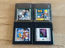 4 originale Game Boy Color Spiele Bundle Set