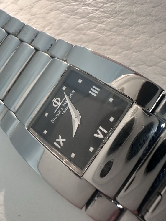 Baume Mercier Hampton Dame, acier, élégante et rare! (Gebraucht