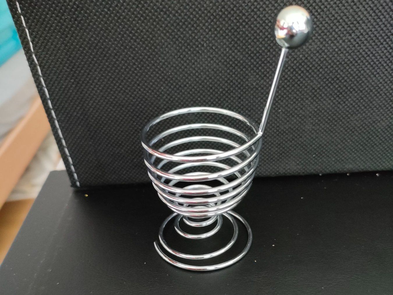 Altre Stoviglie: 4 Spiral Eierbecher Edelstahl – Usato da Wiesendangen venduto da s_er 1
