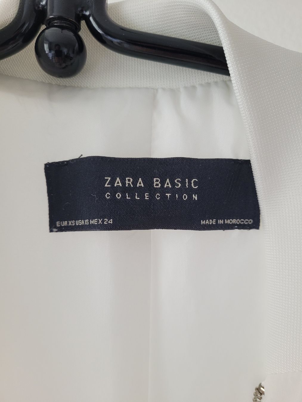 Zara Giacche: Zara Basic Bomberjacke Weiss Gr. XS Übergangsjacke – Usato da Zürich venduto da cas_h8ty 2
