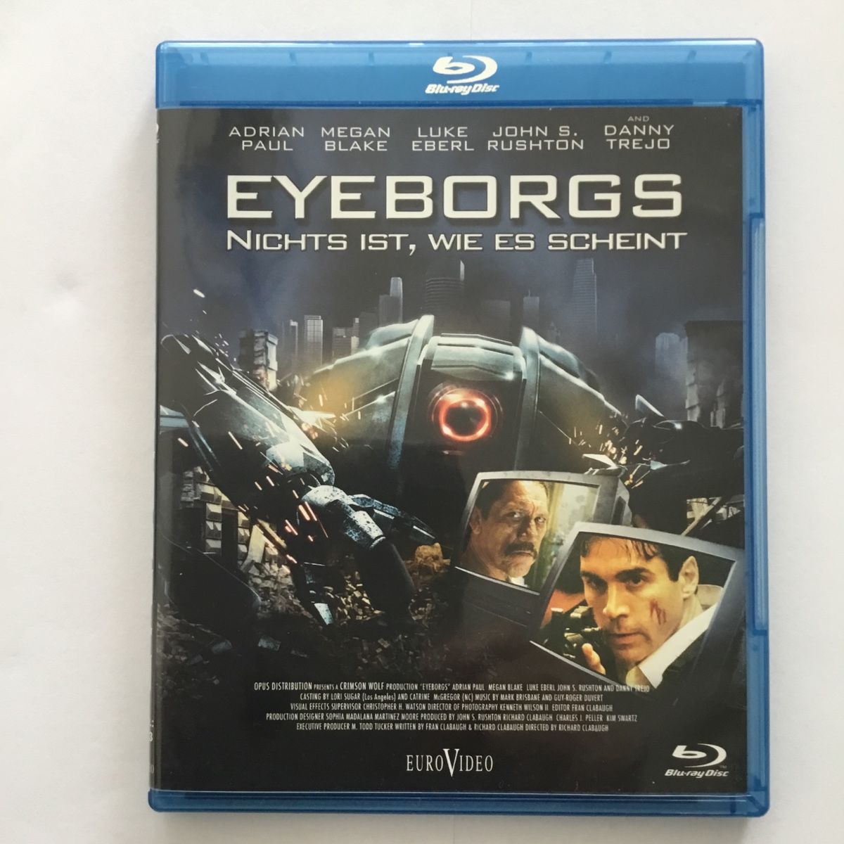 Alle DVDs: Eyeborgs - Blu Ray Neu Wertig  – Neu (gemäss Beschreibung) aus Blauen von berlingo65
