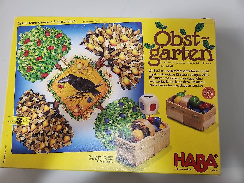 Jeux: Gemeinschaftsspiel Obstgarten – D'occasion à Zürich par Rose_Marie