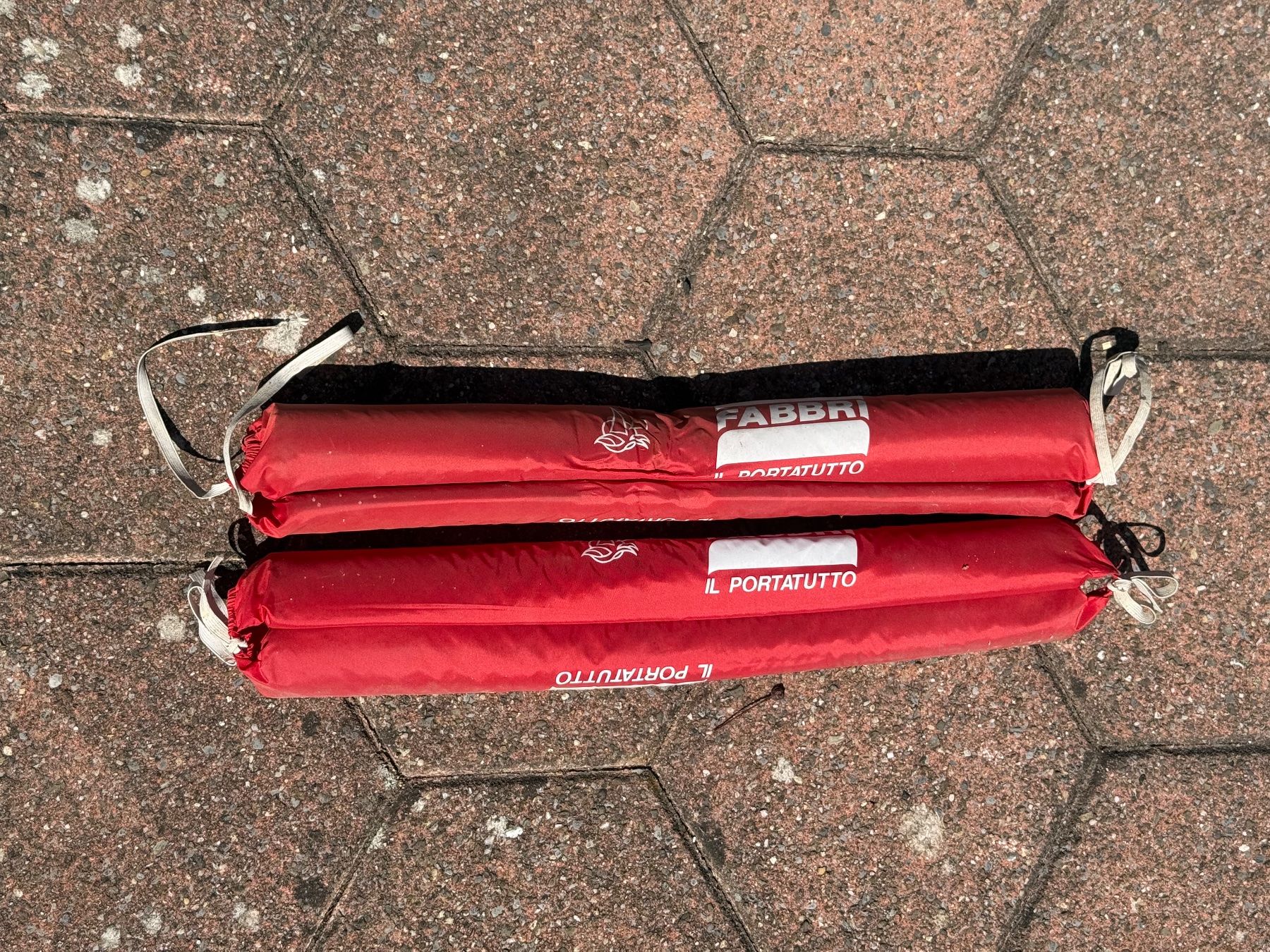 Portapacchi: 2 Stück Auflagepolster Dachträger – Usato da Hubersdorf venduto da Gewonnen