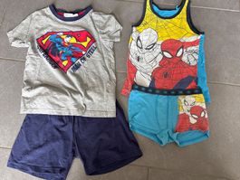 Superhelden Jungen Paket Gr. 110/116
