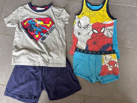 Superhelden Jungen Paket Gr. 110/116