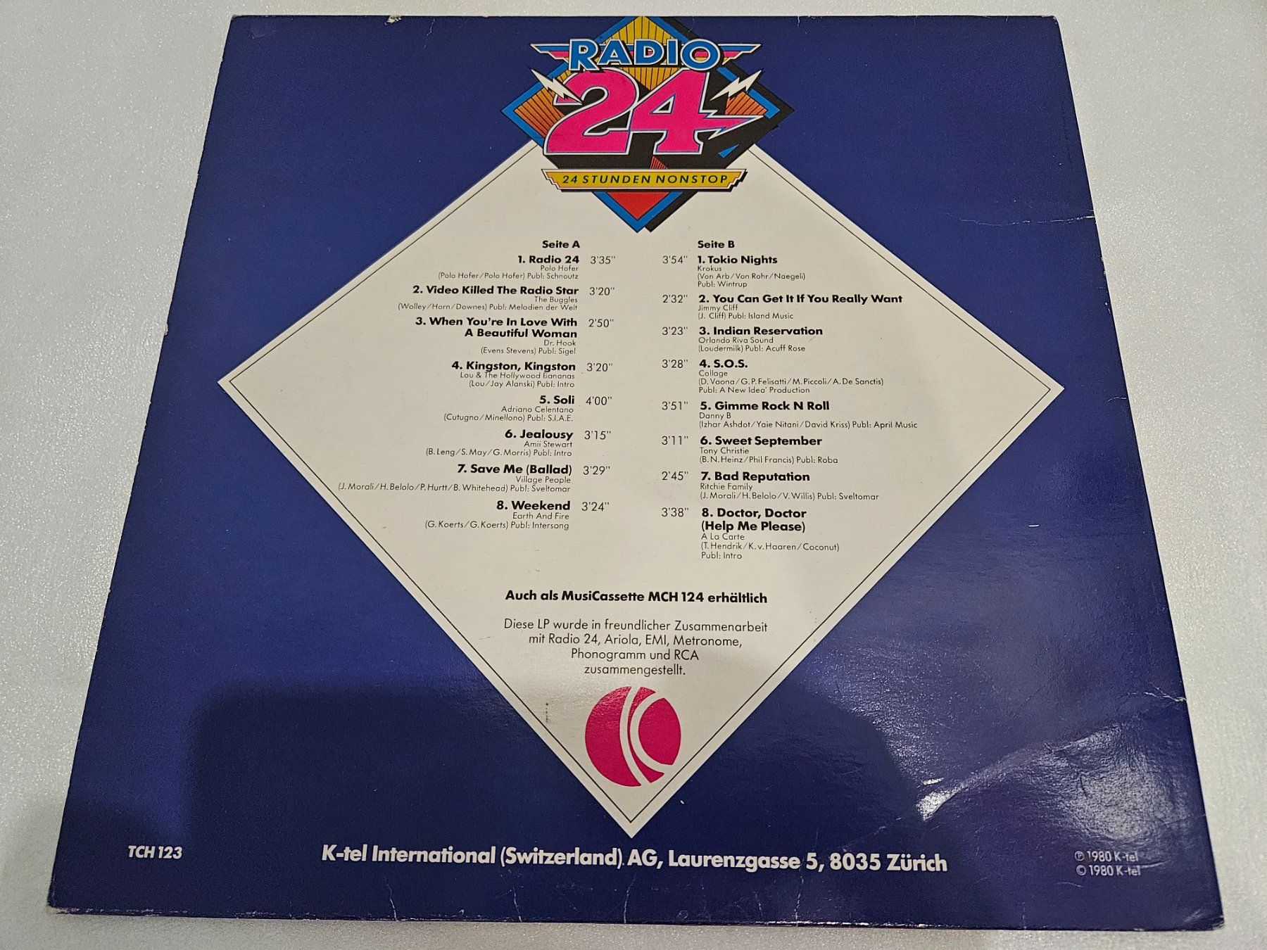 Schallplatten: Radio 24 (LP, Disco, Rock, Pop, Compilation) – Gebraucht aus Uster von Vinyl-Leidenschaft 1