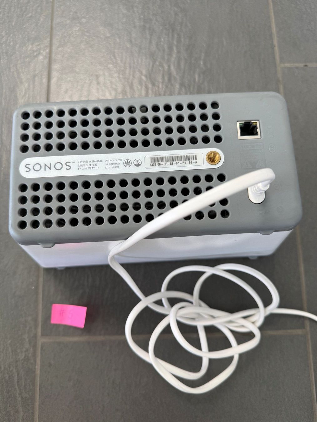 Sonos Casse acustiche: Sonos Play 3 Lautsprecher, weiss – Usato da Gossau ZH venduto da Frapa5 2