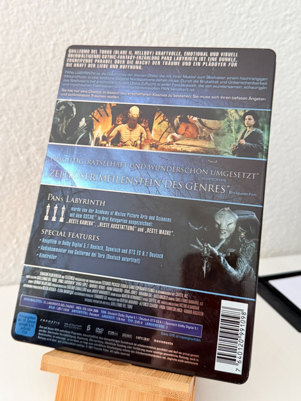 Tutti i DVDs: Pans Labyrinth Steelbook DVD – Usato da Binningen venduto da samorga21 2