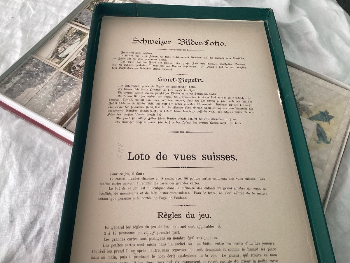 Giochi: ALTES LEGESPIEL  UM 1900 – Usato da Münchenstein venduto da NoSu98 3