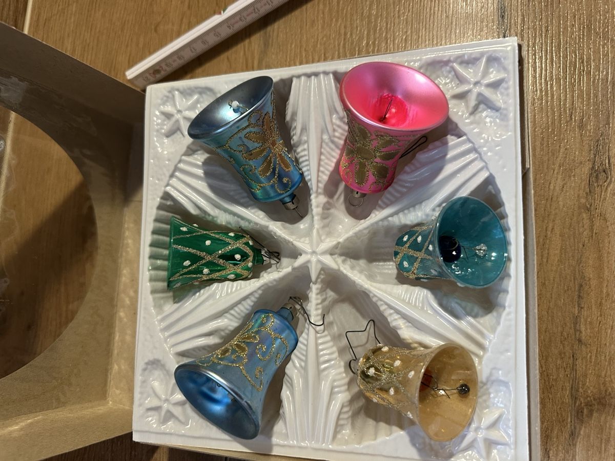 Tutte le decorazioni: 6er-Set vintage Christbaum-Glocken  – Usato da Oberentfelden venduto da vilibrand 2