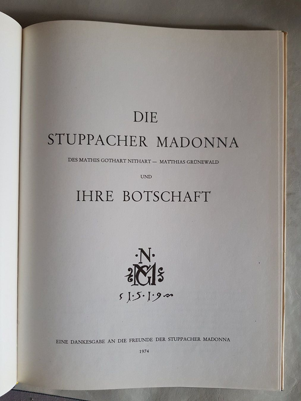 Libri: Die Stuppacher Madonna - 1974 - Ihre Botschaft – Usato da Walterswil BE venduto da Lonitti 1