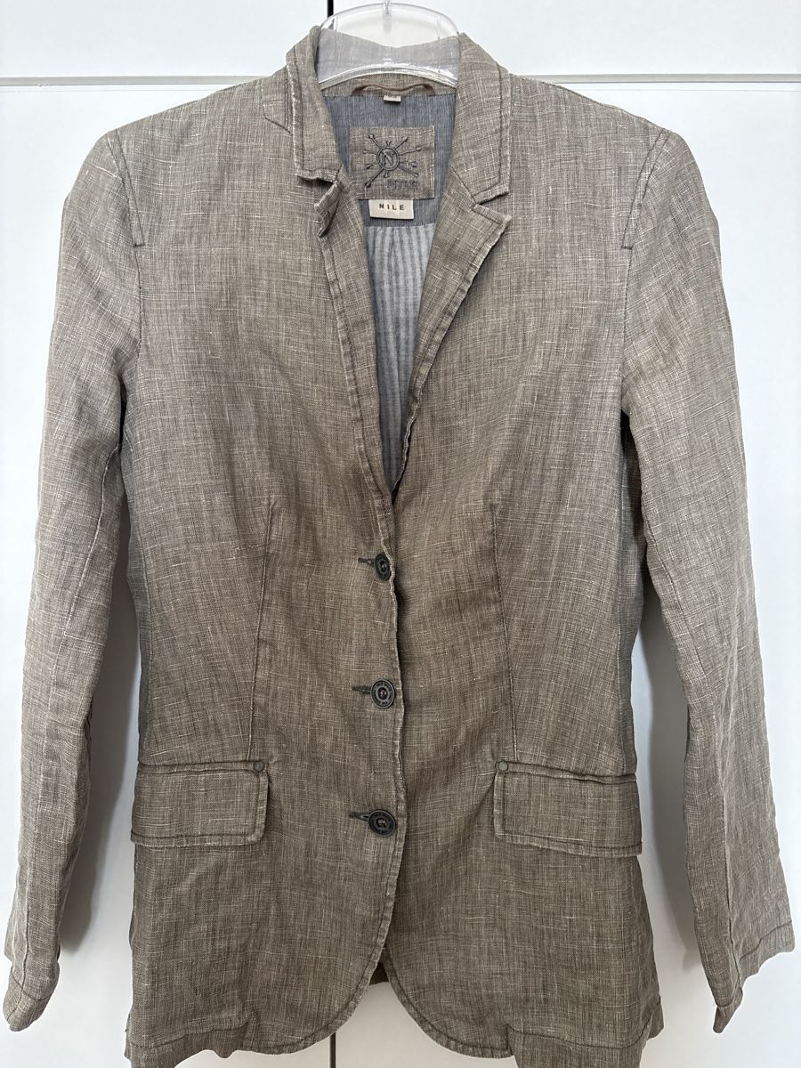 Nile Jacken: Nile Jacke, Sommer Leinenblazer – Gebraucht aus langenthal von rundholz7