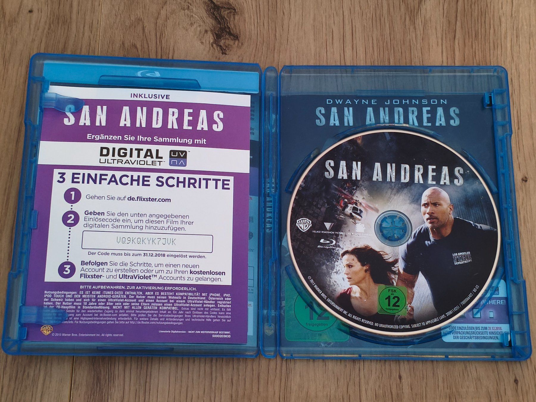 Alle DVDs: San Andreas – (Blu-Ray/2015) – Gebraucht aus Schaffhausen von philscardstore 2