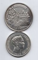 (2279) Luxembourg, 250 Francs + 100 Francs, 1963, stgl