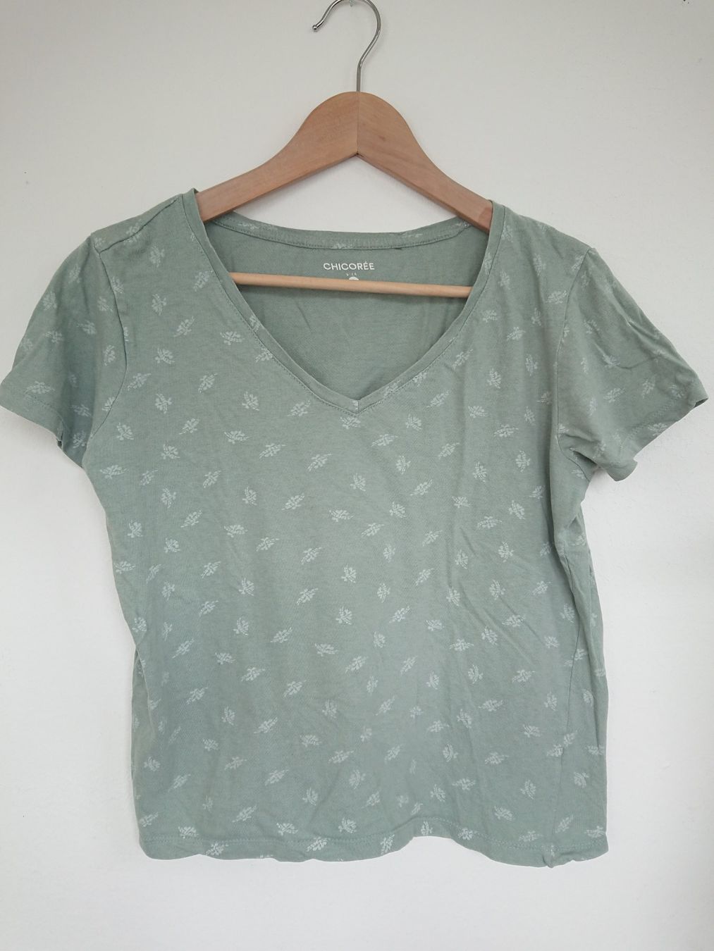 T-Shirts: Damen T-Shirt Chicorée Gr. S Mint – Gebraucht aus Hallau von CHACLA