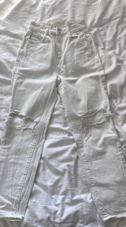 Weisse Jeans
