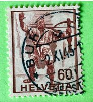 Nr.244 Wilheim Teil  mit gestempelt 1941 Historische Bilder 