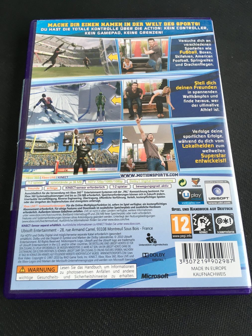 Microsoft Giochi: Motionsports - Xbox 360 Game – Usato da St.Gallen venduto da Punktchen01 1